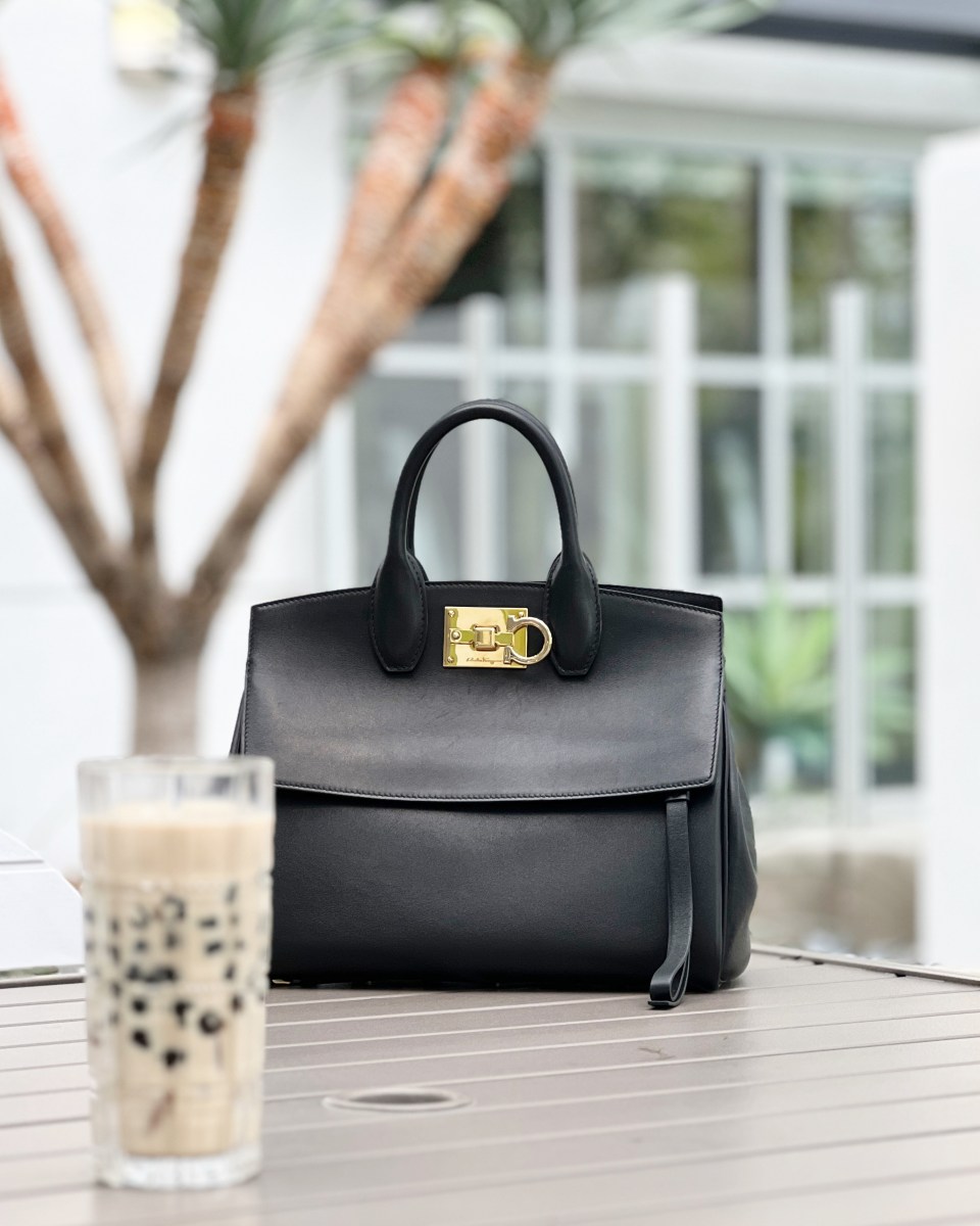 Bag Review: Ferragamo Studio – Midnight to Paris